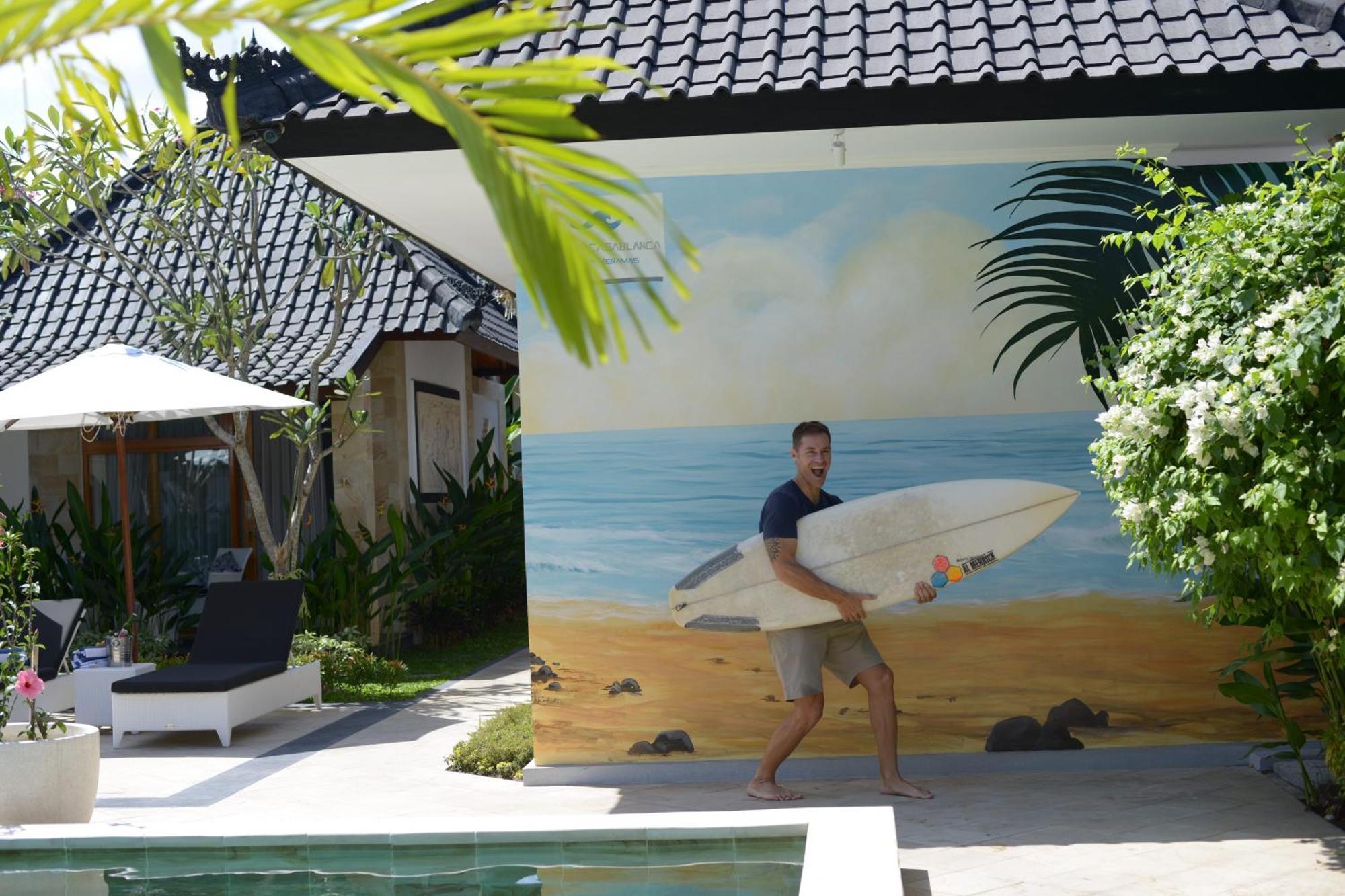 Villa Casablanca Surf Керамас Экстерьер фото